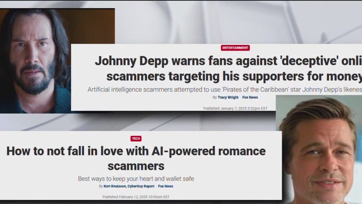 Woman reports celebrity scam and issues warning